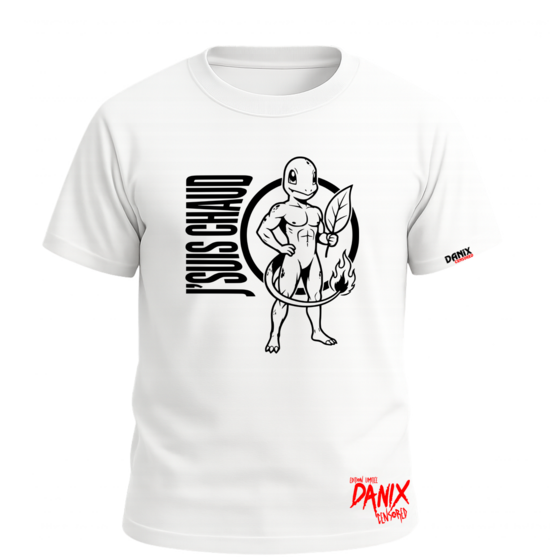 Tshirt SALAMÈCHE EVO J'suis Chaud (Parodie) [DANIX CENSORED]